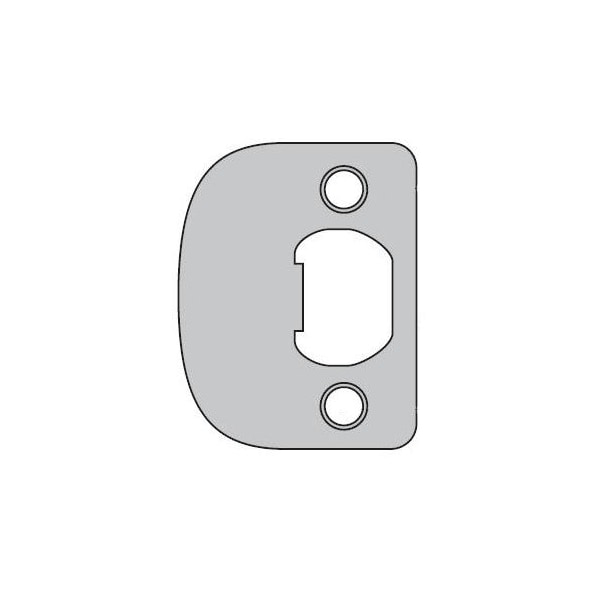 Plainlatch and Deadlatch Strike, Iron Black